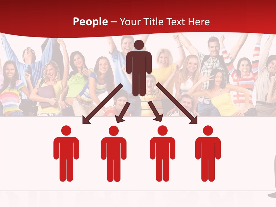 Crowd Euphoria Celebration PowerPoint Template