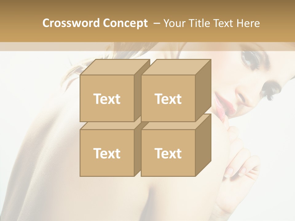Females Life Lips PowerPoint Template