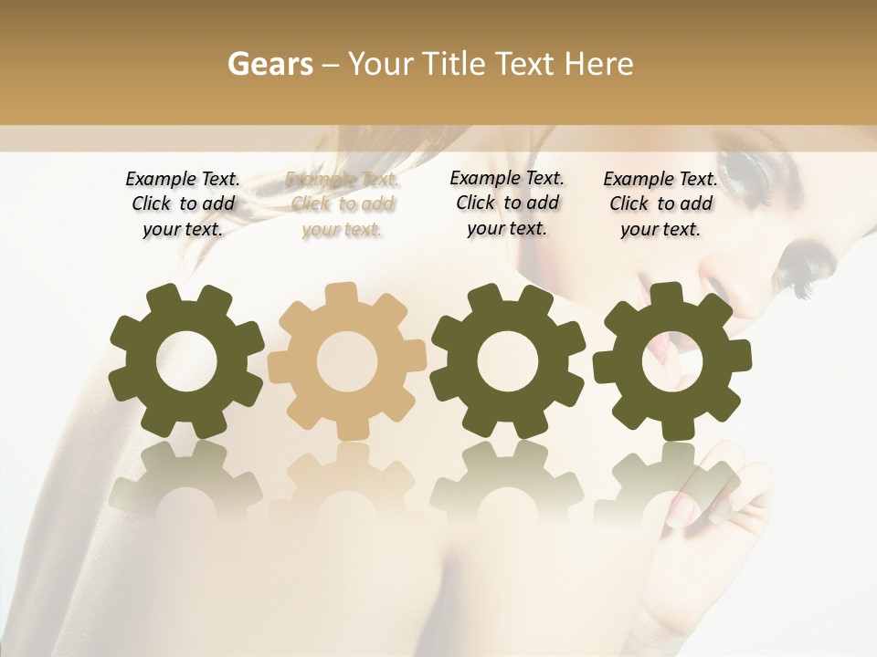 Females Life Lips PowerPoint Template