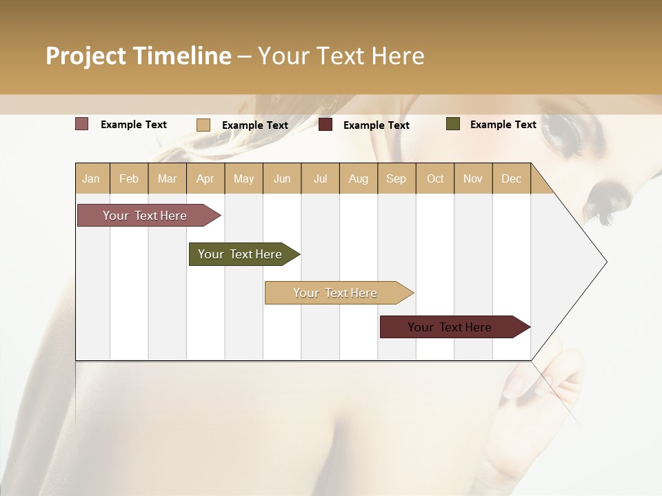 Females Life Lips PowerPoint Template