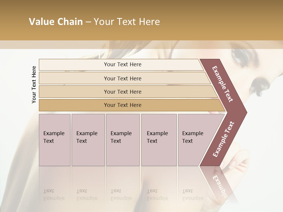 Females Life Lips PowerPoint Template