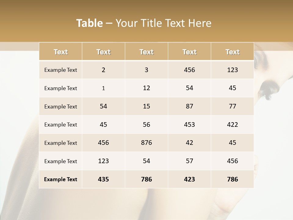 Females Life Lips PowerPoint Template