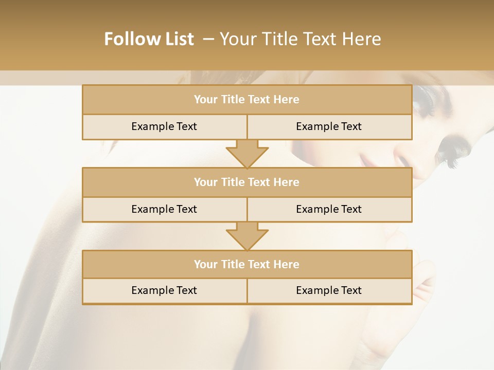 Females Life Lips PowerPoint Template