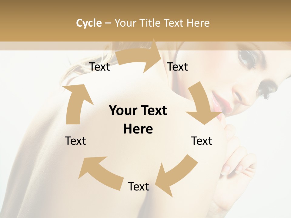 Females Life Lips PowerPoint Template