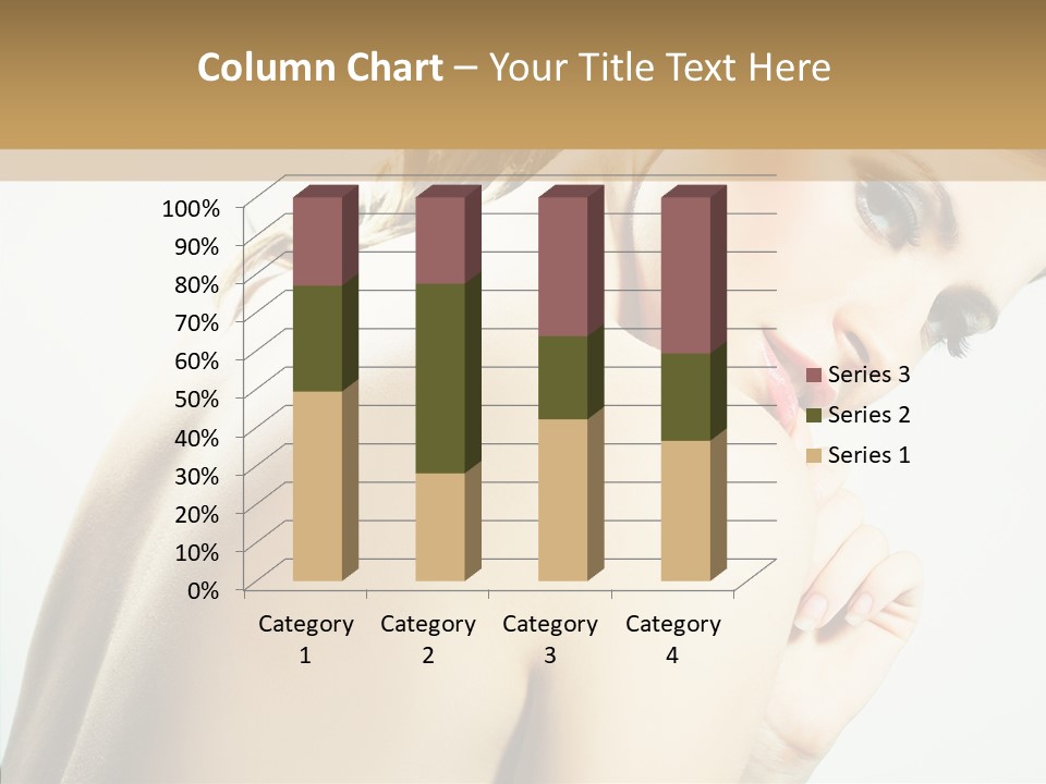 Females Life Lips PowerPoint Template
