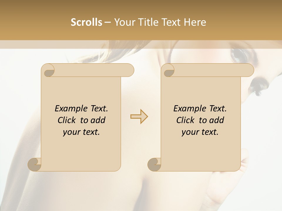 Females Life Lips PowerPoint Template