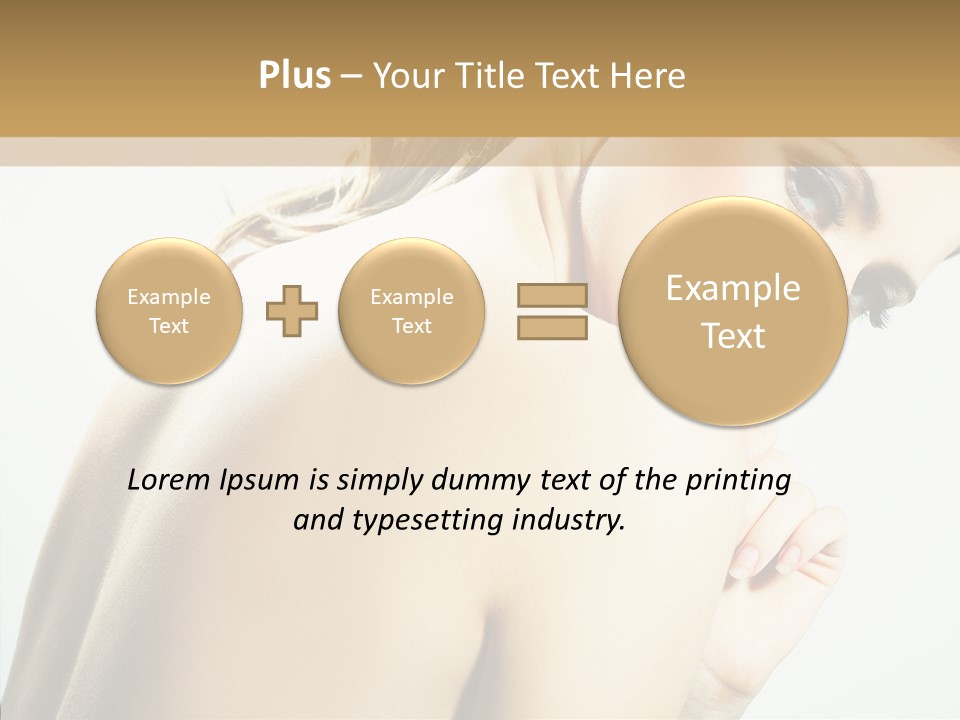 Females Life Lips PowerPoint Template