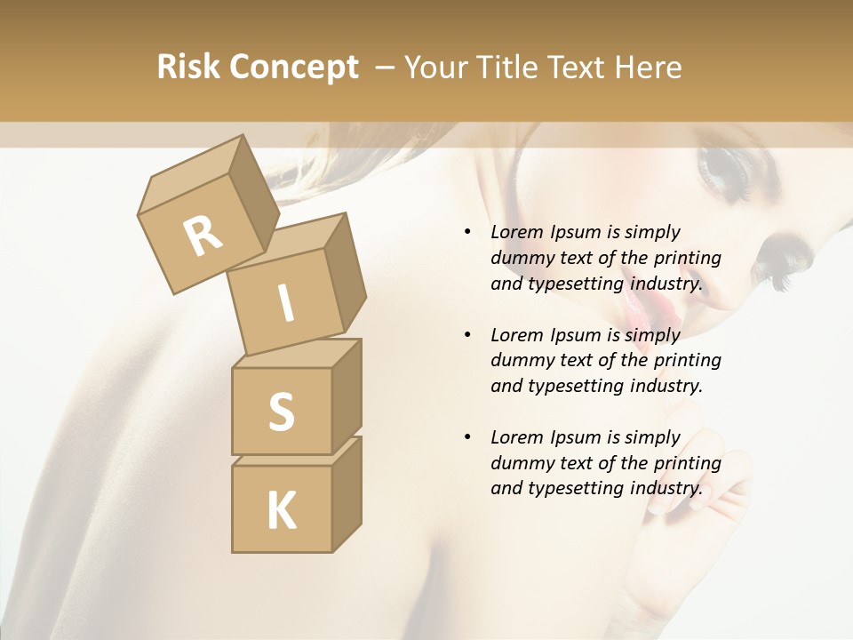 Females Life Lips PowerPoint Template