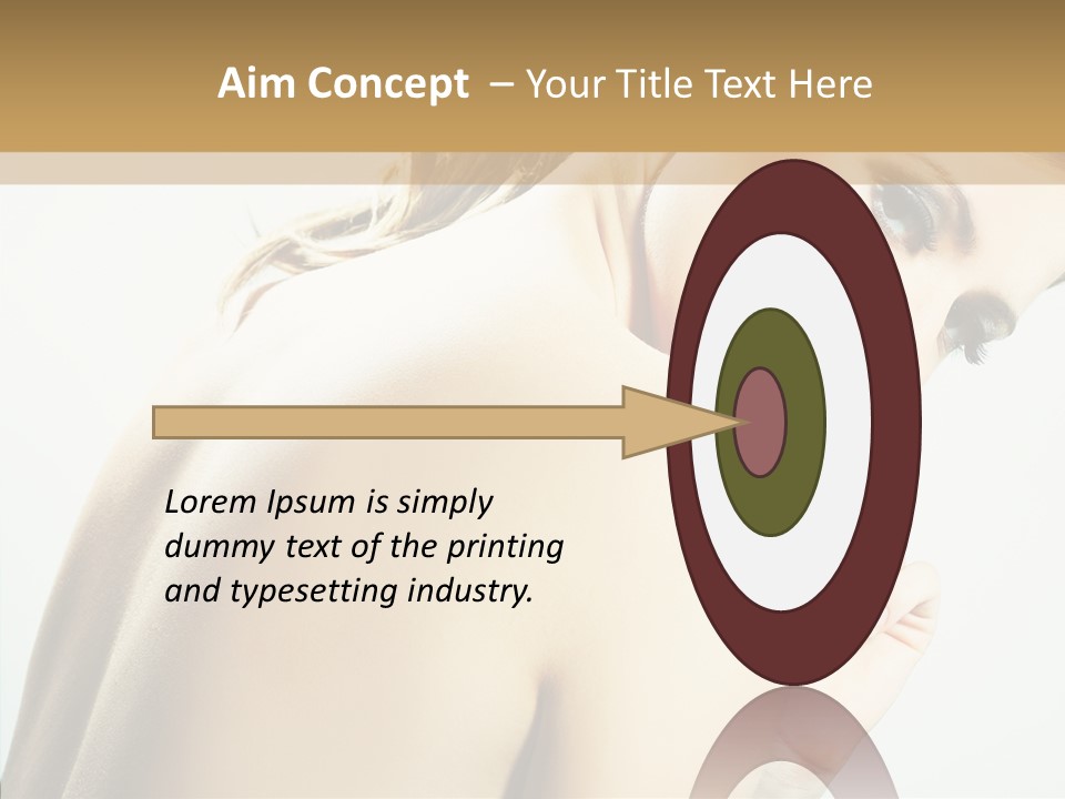 Females Life Lips PowerPoint Template