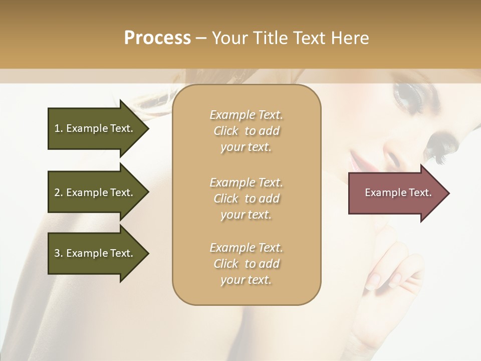 Females Life Lips PowerPoint Template