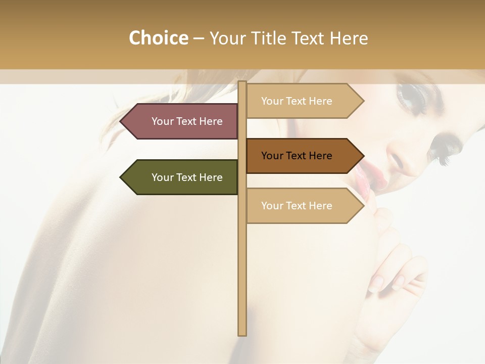 Females Life Lips PowerPoint Template