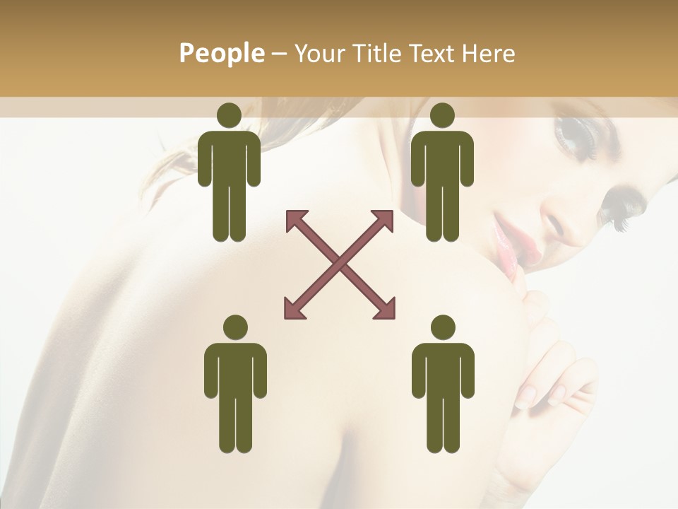 Females Life Lips PowerPoint Template