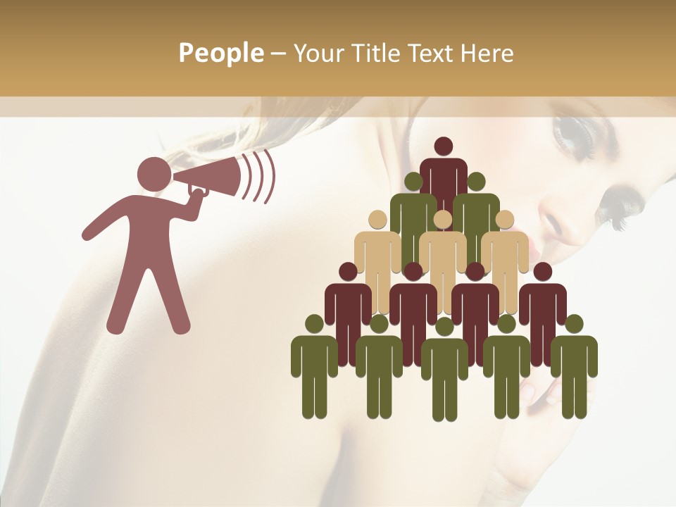Females Life Lips PowerPoint Template