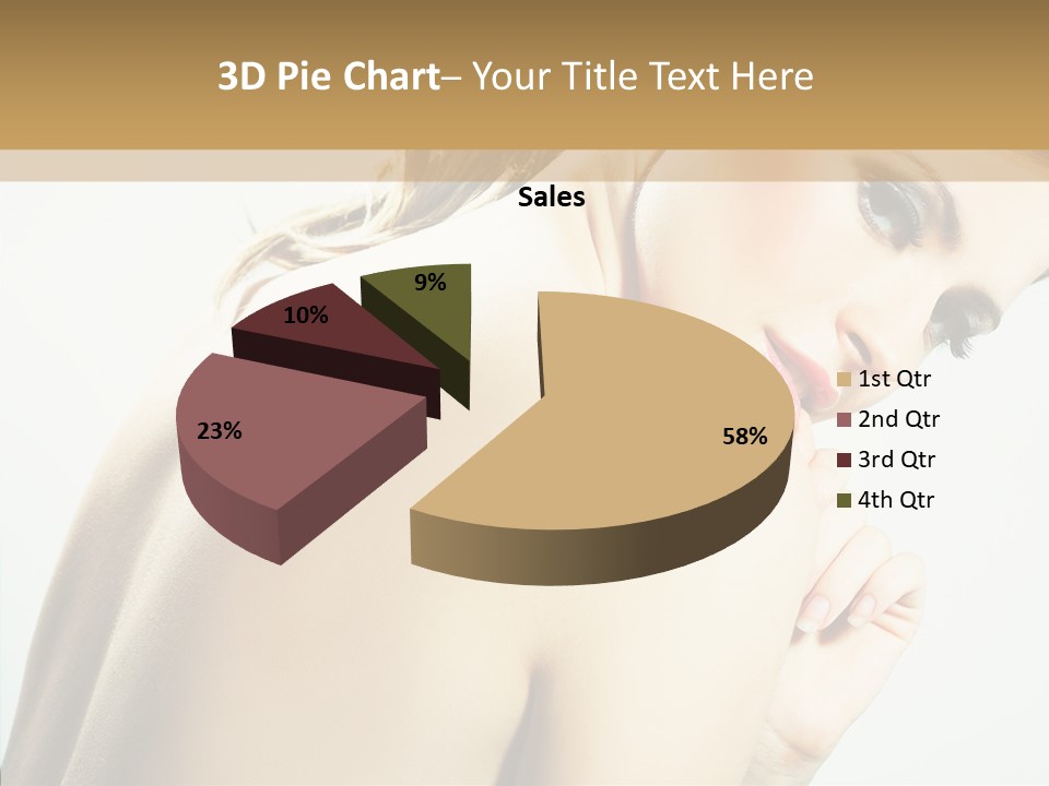 Females Life Lips PowerPoint Template