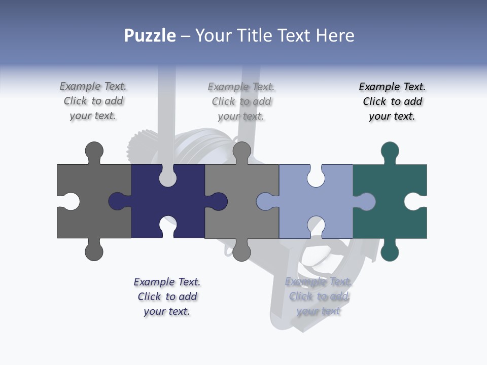 Clapboard Spot Night PowerPoint Template