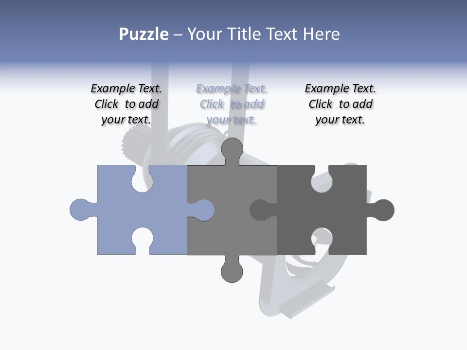 Clapboard Spot Night PowerPoint Template