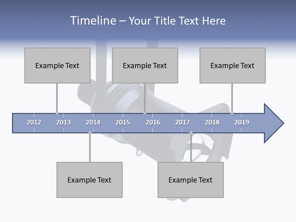 Clapboard Spot Night PowerPoint Template