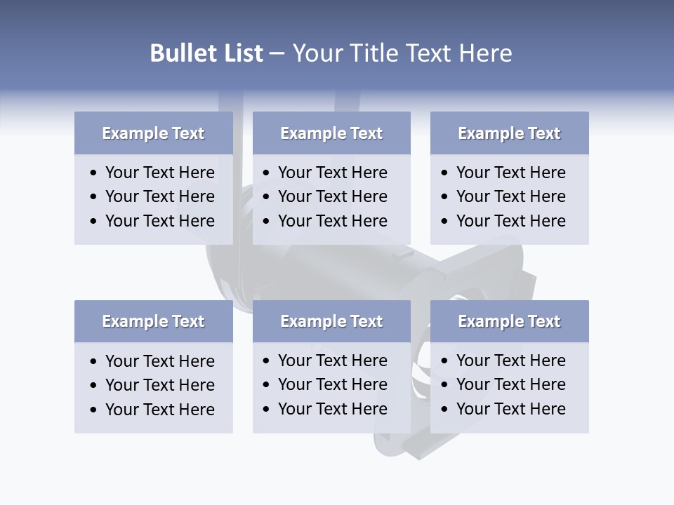 Clapboard Spot Night PowerPoint Template