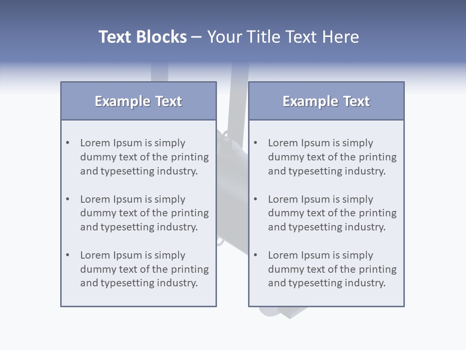 Clapboard Spot Night PowerPoint Template