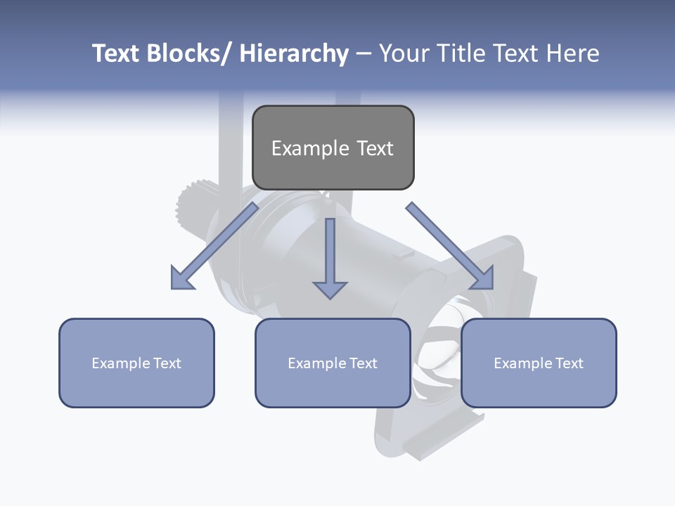 Clapboard Spot Night PowerPoint Template
