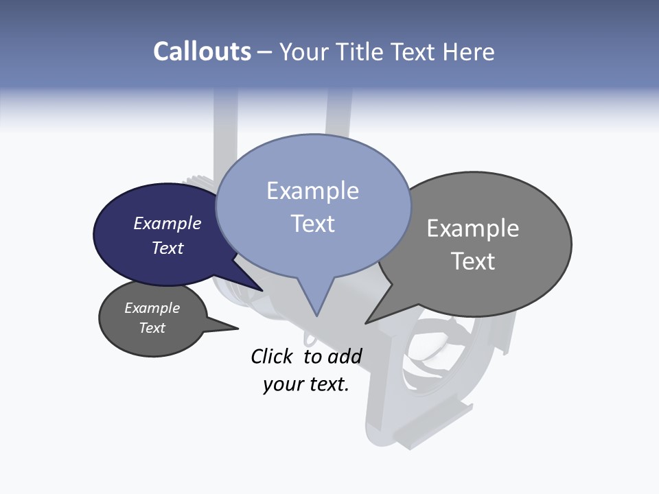 Clapboard Spot Night PowerPoint Template