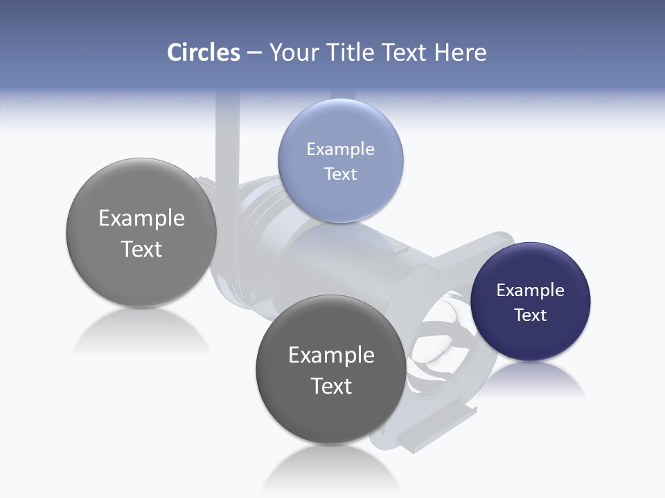 Clapboard Spot Night PowerPoint Template