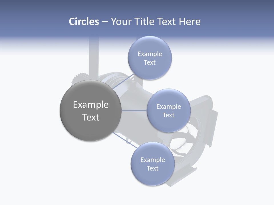 Clapboard Spot Night PowerPoint Template