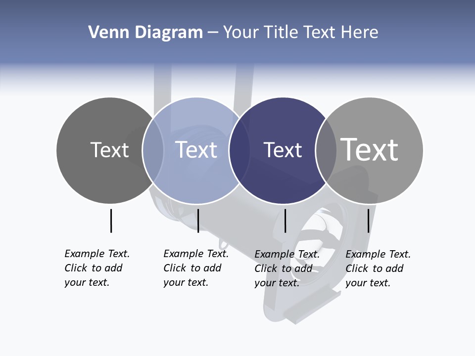 Clapboard Spot Night PowerPoint Template