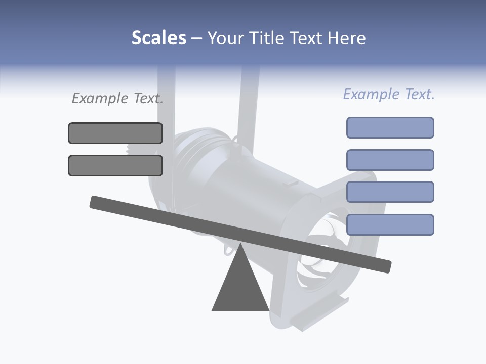 Clapboard Spot Night PowerPoint Template
