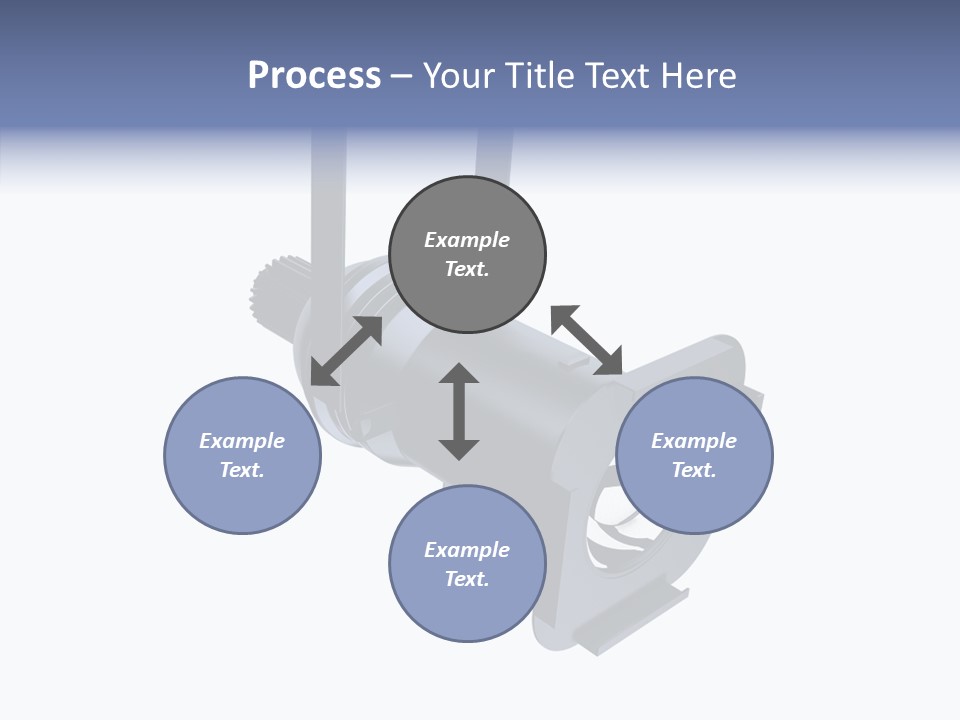 Clapboard Spot Night PowerPoint Template