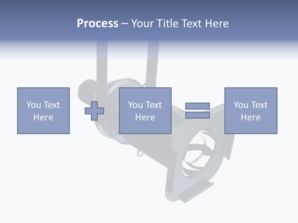 Clapboard Spot Night PowerPoint Template