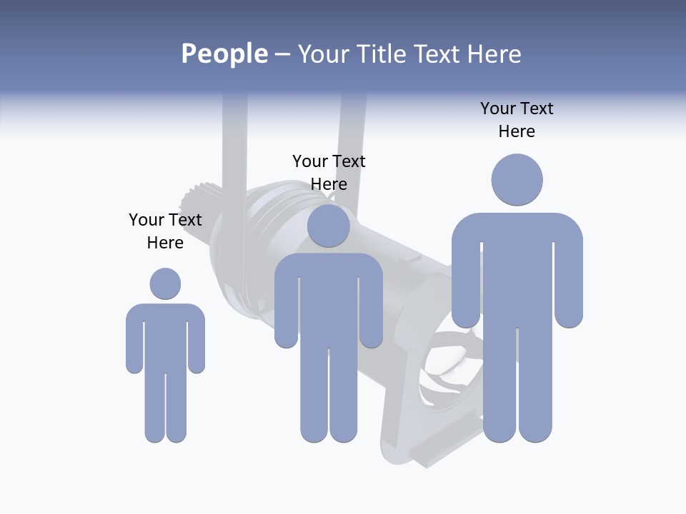 Clapboard Spot Night PowerPoint Template