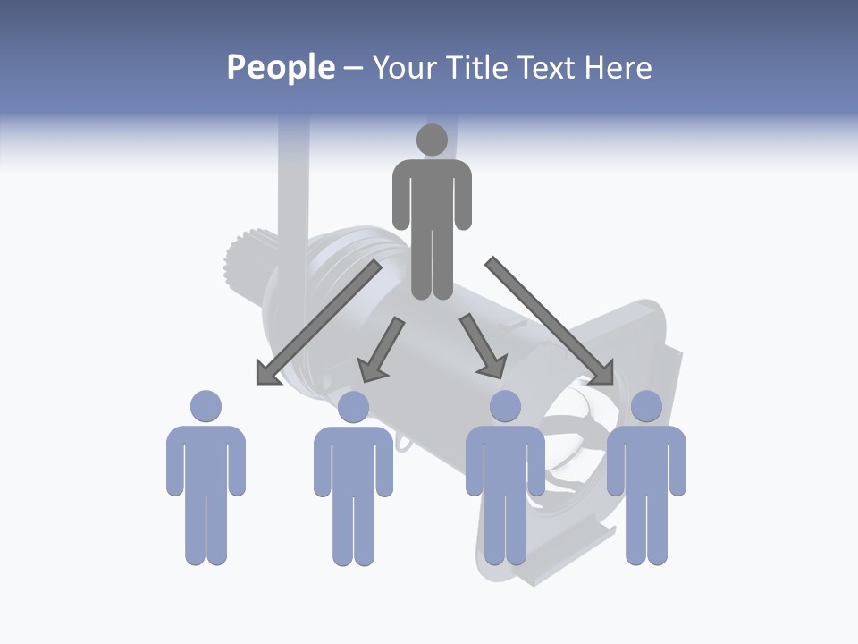 Clapboard Spot Night PowerPoint Template