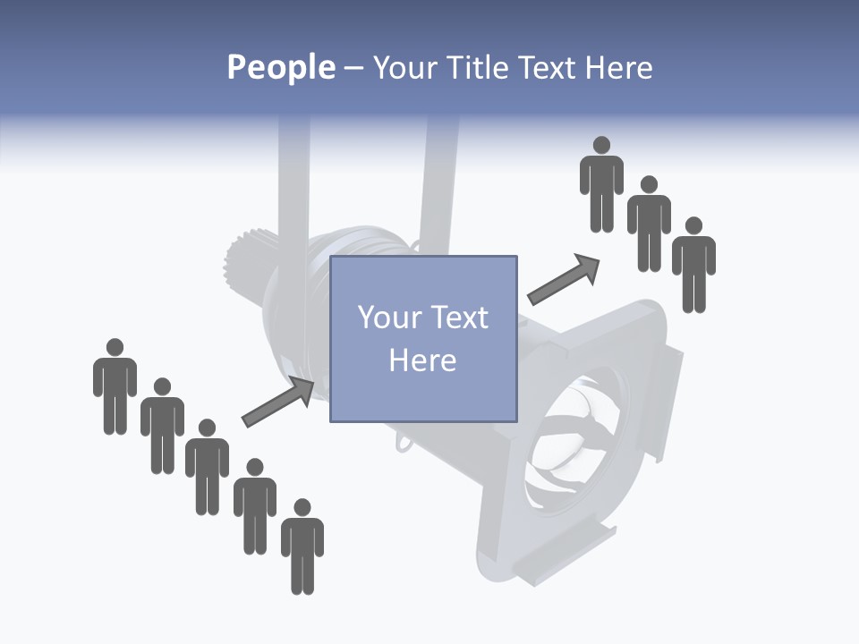 Clapboard Spot Night PowerPoint Template