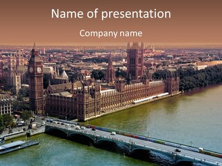 View Time City PowerPoint Template