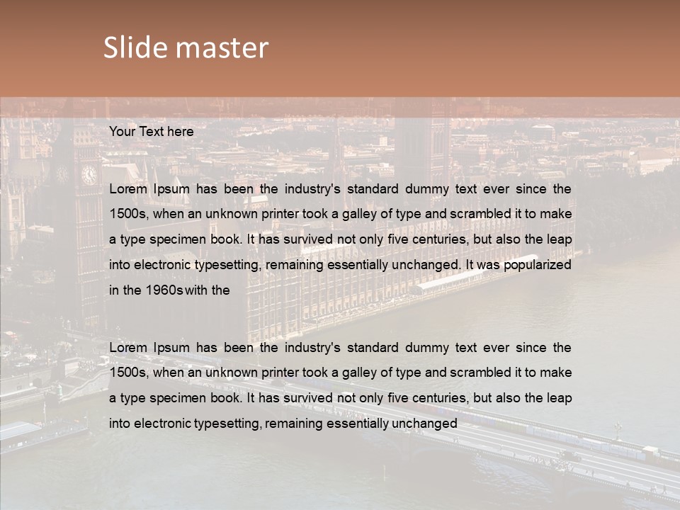 View Time City PowerPoint Template