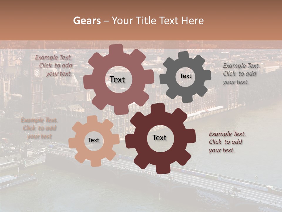 View Time City PowerPoint Template