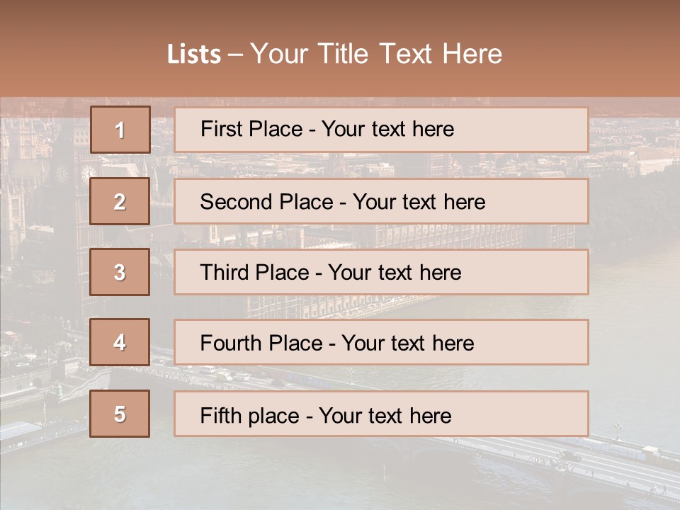 View Time City PowerPoint Template