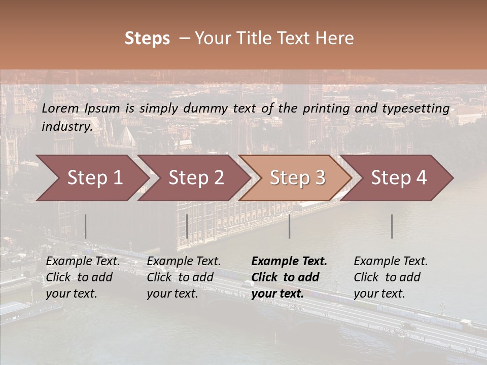 View Time City PowerPoint Template