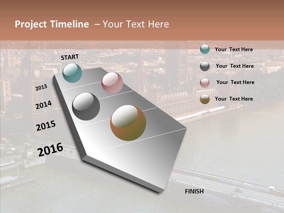 View Time City PowerPoint Template