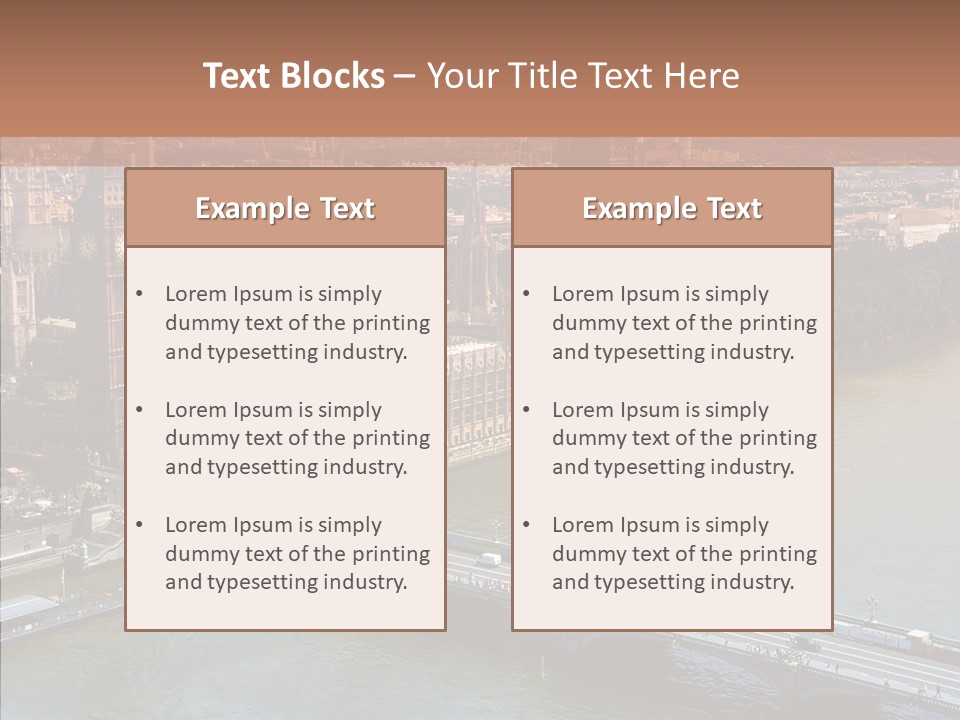 View Time City PowerPoint Template