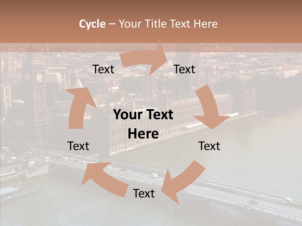 View Time City PowerPoint Template