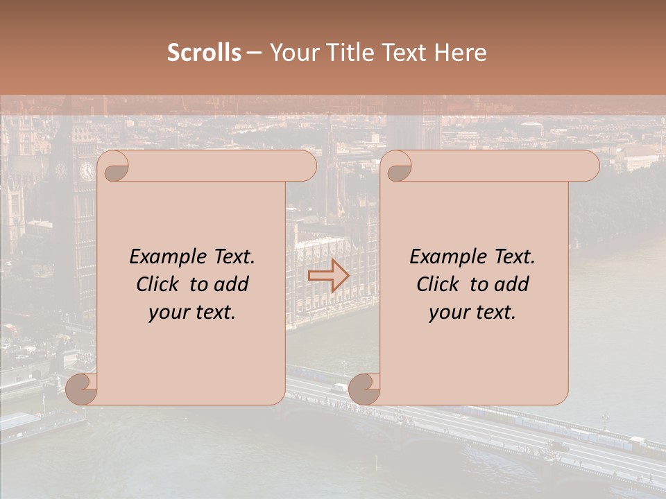 View Time City PowerPoint Template