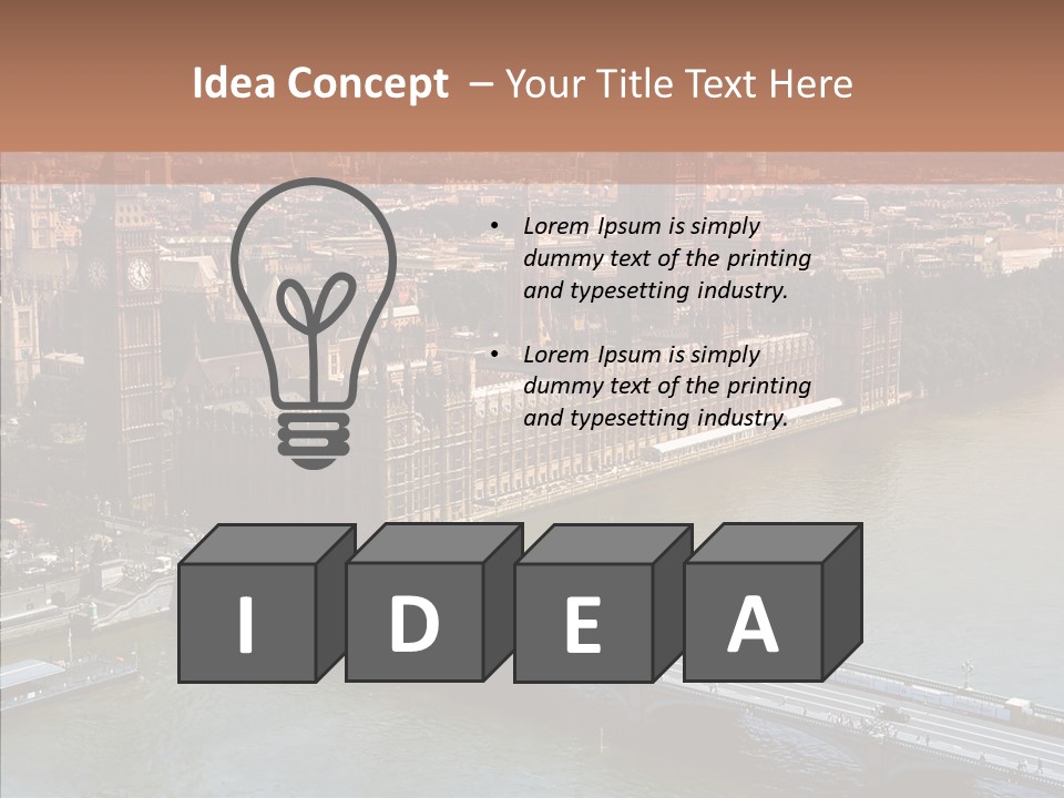 View Time City PowerPoint Template