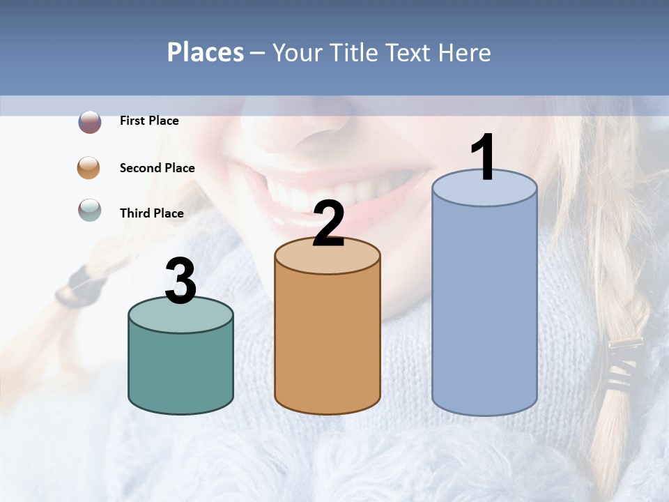 Headshot Fashion Isolated PowerPoint Template