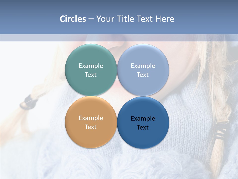 Headshot Fashion Isolated PowerPoint Template