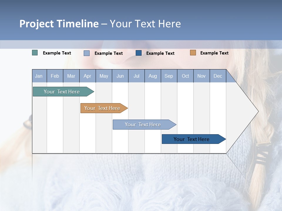 Headshot Fashion Isolated PowerPoint Template