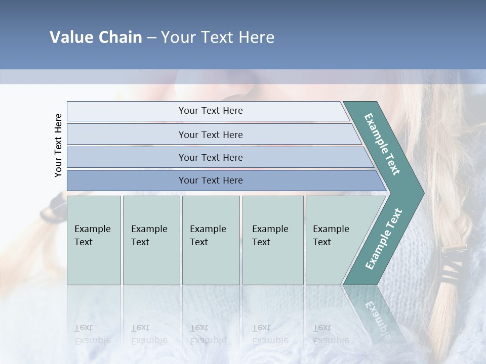 Headshot Fashion Isolated PowerPoint Template