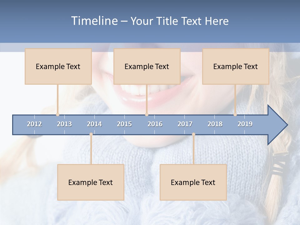 Headshot Fashion Isolated PowerPoint Template