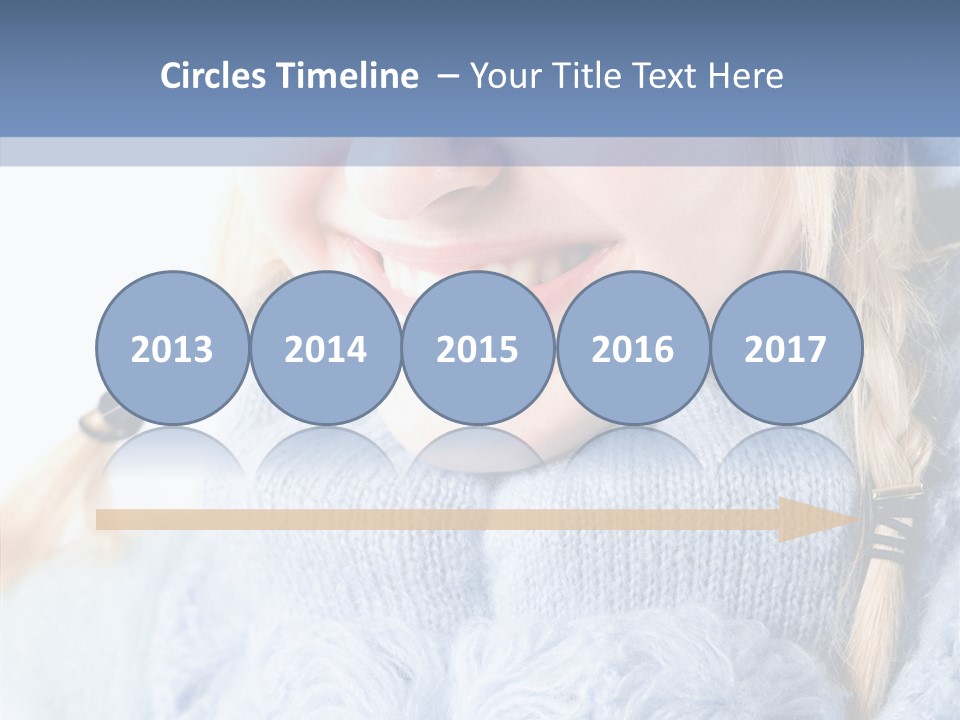 Headshot Fashion Isolated PowerPoint Template